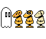 Napstablook and Dummies - Undertale