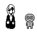 Mystery Man & Gaster Followers - Undertale