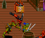 Stage 2-2: A Mysterious Ghost Ship - Teenage Mutant Ninja Turtles: The Hyperstone Heist