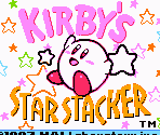 Title Screen (Super GB) - Kirby's Star Stacker