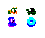 Enemies - Rainbow Islands (PAL)