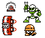 Enemies - Mega Man 4