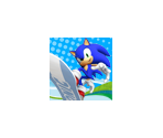 Game Icon & SEGA Logo - Sonic at the Olympic Winter Games