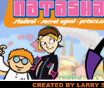 Title Screen and Main Menus - Princess Natasha: Student, Secret Agent, Princess