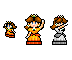 Daisy (Super Mario Bros. 3 GBA-Style) - Mario Customs