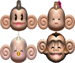 Monkey Mugshots - Super Monkey Ball 2
