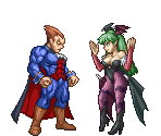 Demitri Maximoff & Morrigan Aensland - Project X Zone 2