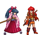 Sakura Shinguji & Gemini Sunrise - Project X Zone 2