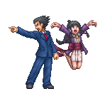 Phoenix Wright & Maya Fey - Project X Zone 2