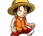 #0216 - Monkey D. Luffy - Gum-Gum Balloon - One Piece: Treasure Cruise