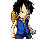 #0003 - Monkey D. Luffy - Gum-Gum Bazooka - One Piece: Treasure Cruise