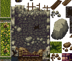 Port Bermire (Destroyed) Tileset - Astonishia Story