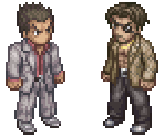 Kazuma Kiryu & Goro Majima - Project X Zone 2