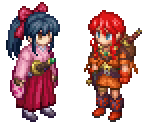 Sakura Shinguji & Gemini Sunrise - Project X Zone 2