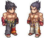 Jin Kazama & Kazuya Mishima - Project X Zone 2