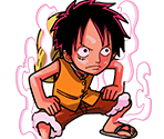 #0004 - Monkey D. Luffy - Gear 2 - One Piece: Treasure Cruise