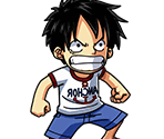#0001 - Monkey D. Luffy - One Piece: Treasure Cruise