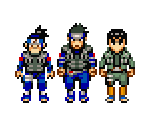 Iruka, Asuma, & Guy - Naruto: Path of the Ninja