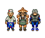 Teuchi, Tazuna, & Mizuki - Naruto: Path of the Ninja