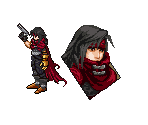 Vincent (Kingdom Hearts GBA-Style) - Final Fantasy 7 Customs