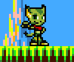 Carol Tea (Sonic Pocket Adventure-Style) - Freedom Planet Customs