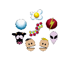 Weapon Icons and Effects - South Park 64