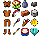 Inventory Items (Super Mario) - Minecraft: Wii U Edition