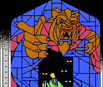 Stained Glass Cutscene - Beauty and the Beast (PAL)