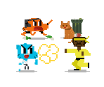 General Sprites - The Amazing World of Gumball: Suburban Karate Master