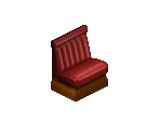 Pleasario Booth Bench - The Sims