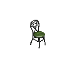 Caféffete Iron Chair - The Sims