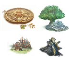 World Map Icons - Dragon Quest Heroes