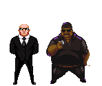 Bouncer and FBI Guy - Dropsy
