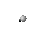 White Globe Sconce - The Sims