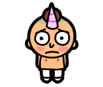 #106 Unicorn Morty - Pocket Mortys