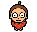 #123 Strawberry Morty - Pocket Mortys