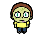 #129 Reptile Morty - Pocket Mortys