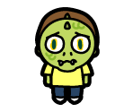 #130 Raptor Morty - Pocket Mortys