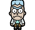Flat Top Rick - Pocket Mortys