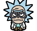 Four Eyes Rick - Pocket Mortys