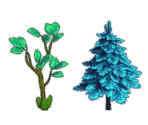 Trees 1 (Night) - Zombie Island