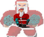 Santa - Xmas Wolf