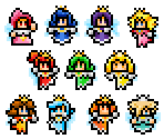 Sprixies (SMB3 SNES-Style) - Mario Customs