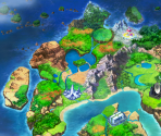 World Maps - Megadimension Neptunia VII