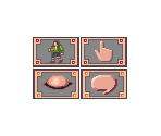 Iconbar & Cursors (CD, Low Res ver.) - King's Quest VI: Heir Today, Gone Tomorrow