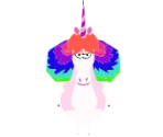 Rainbow Unicorn - Club Penguin