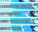 Customize Menu - Dengeki Bunko: Fighting Climax Ignition