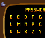 Password Screen - Pac-Man World 2