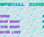 Special Stage Score Screen - Sonic the Hedgehog CD (Mobile)