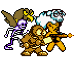 Graveyard and Bedroom Enemies - Earthworm Jim: Menace 2 the Galaxy